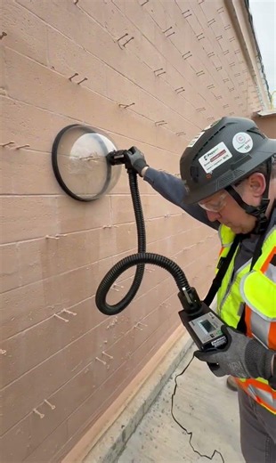 Air Barrier Testing #construction #airbarriertesting
