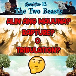 Which comes first, rapture or tribulation? Marami po ang nangangaral na magkaibang event ang Rapture at Second Coming pero i compare po natin yung mga verses na ginagamit sa Rapture na sulat ni Apostol Pablo sa Book of Revelation, dapat po may alignment man lang or supporting verses ito sa mga ibang scripture writters. Wala din pong mababasa na nagsasabing mauuna ang rapture bago mag tribulation, pero mayroong isang church na hindi daranas ng tribulation pero hindi ibig sabihin na sila ay iraRap