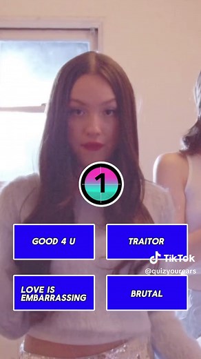 Olivia Rodrigo Song Quiz