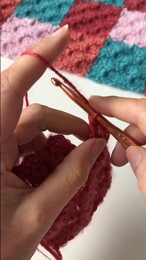 How to Crochet Holding Two Strands of Yarn Together #crochet #shortscrochet #crocheting