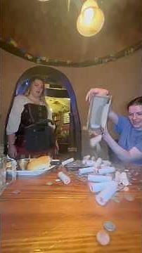 Paying with pennies at the world’s weirdest restaurant!