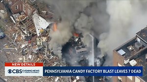 5.5K views · 23 reactions | Officials say seven people were found dead following a chocolate factory explosion at a R.M. Palmer Company in West Reading, Pennsylvania, last week. | CBS Evening News | Facebook