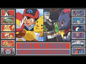 ASH vs CYRUS | Sinnoh Anime Pokémon Battle