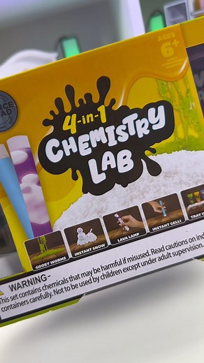 17K views · 140 reactions | 4 in 1 Chemistry Lab - Lava Lamp #stem #asmr #fivebelow | Dream Team’s World | Facebook