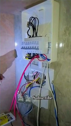 How to Install a DB Box ||DB Box Installation #electrical #db_design #electricalinstallation #shorts