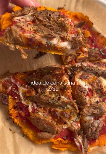 Pizza de boniato: cena saludable y fácil en minutos