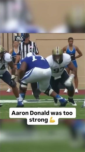Donald is a tank 😮‍💨 #pittsburgh #accfootball #collegefootball