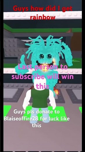 Rainbow secret lucky block opening