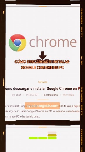 Ya disponible nuevo artículo. Te enseño cómo descargar e instalar Google Chrome en PC. ayudantegeek.com #ayudagente #ayudando #geek #googlechrome