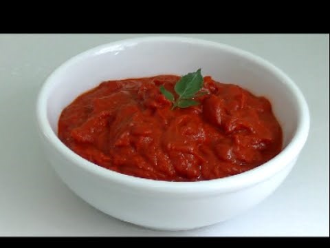 How To Make Pizza Sauce from Fresh Tomatoes