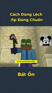 Cách Dùng Lệnh /tp Đúng Chuẩn #minecraft #troll #shorts