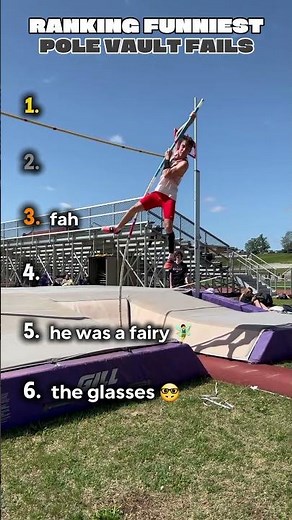 RANKING THE FUNIEST MOMENTS IN POLE VAULT FAILS! 🤣💀