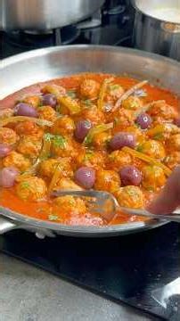 Moroccan-style fish balls