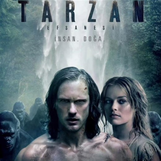Jane’s Wild Escape! Margot Robbie Meets the Gorillas | The Legend of Tarzan 🦛🔥 #shorts #film #movie