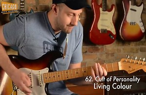 100 classic riffs in one take.