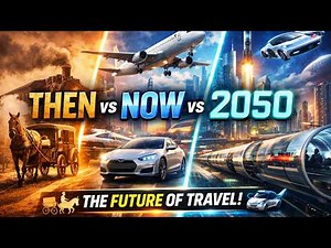 Future of Transportation 2050 🚀 | Flying Cars, Hyperloop & AI Travel