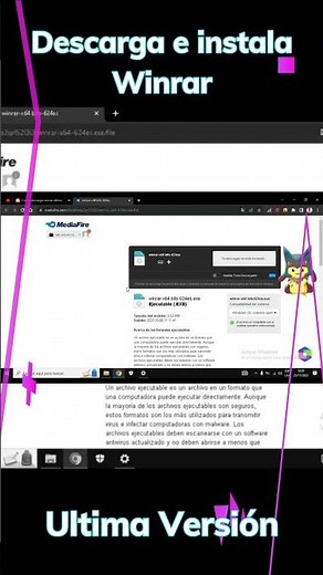 Como descargar Winrar ultima versión para windows de 32 y 64 bits