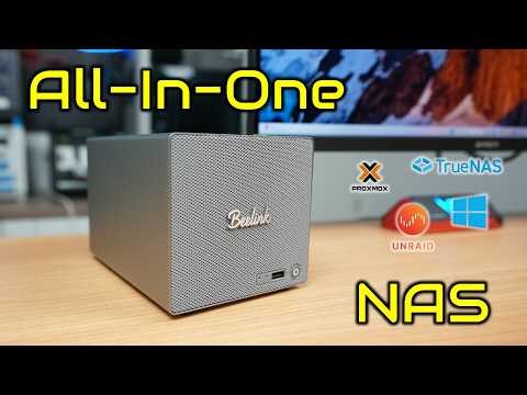 A 5Gb Homelab NAS in a Mini PC Sized Box - Beelink ME Pro