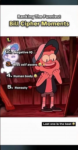 Bill cipher best moments #billcipher #gravityfalls