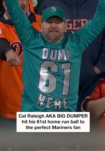 Celebrating a Mariners Fan's Epic Moment