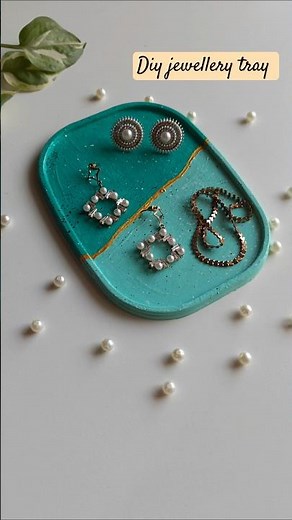 DIY Aesthetic & Beautiful Jewellery Tray in Minutes!