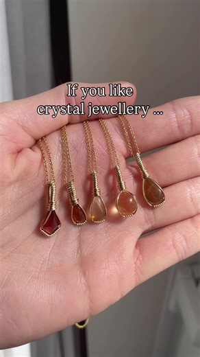 If you like crystal jewellery then you found the right place! ✨ Welcome to Violeta Jewellery. Whether you’re looking for a crystal with a specific healing property or you like crystals for their beauty, Violeta Jewellery is a place for you ✨💛 #jewelrybrand #crystalhealing #boho #crystaljewellery #wirewrappedcrystals