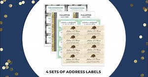 What’s better than 1 free gift? 4 gifts, of course. 💁‍♀️ Enjoy 4 small luggage tags, 4 sets of address labels, 4 8x10 art prints and/or 4 magnets. Use code GIFTS4YOU by tonight, Apr 28. Just pay S&H. | Shutterfly