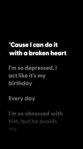 Taylor Swift - I Can Do It With a Broken Heart (lyrics)