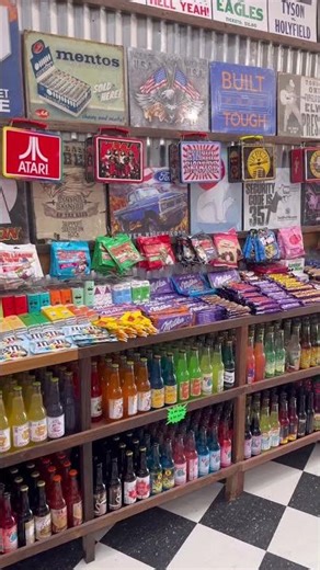 Rocket fizz candy shop. One of Bakersfields coolest candy shops!