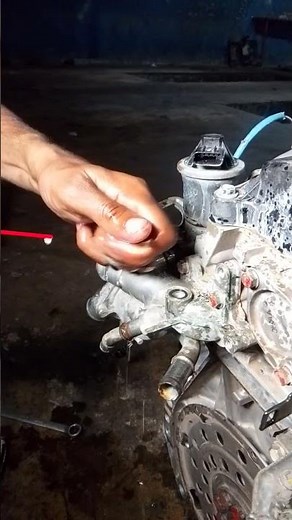 how to fix engine coolant temperature sensor open and wash #ect#shrots #coolant #mechanic #repair