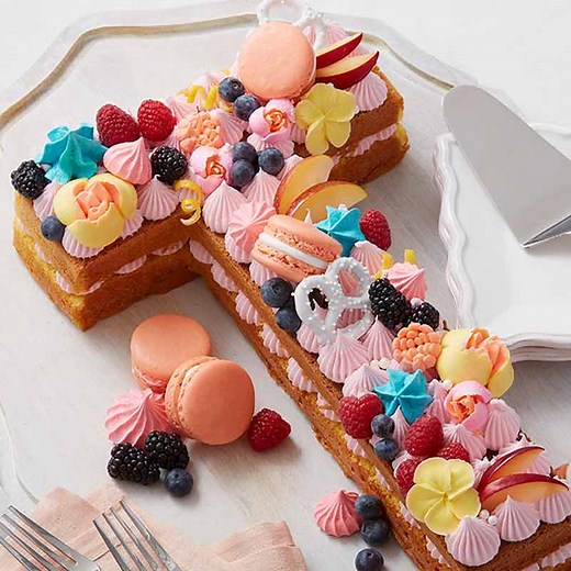 How to Use the Letters and Numbers Cake Pan | Wilton's Baking Blog | Baking Recipes, Cake Decorating, and Desserts