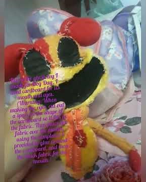 How to make a Dog Day plushie (complete tutorial #customplush #plush #plushies #poppyplaytime