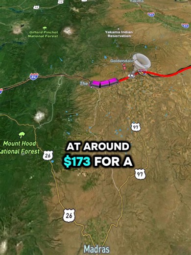 Amtrak Empire Builder scenic train from Illinois to Oregon — $173 trip