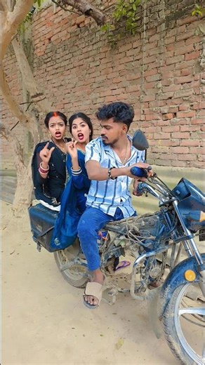 बुलेट पर जीजा #mrvishnurajfun