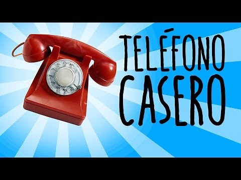 How to make a home phone (Home Experiments for kids)