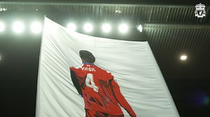 “He’s cemented himself in the history of the club now.” The banner makers from Spion Kop 1906 have helped create a special tribute for Virgil van Dijk. Our colossus ✊ | Liverpool FC