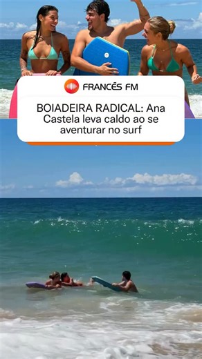 Rede Francês FM | Brasil on Instagram: "Parece que Ana Castela já tem um novo esporte para aprender. Depois de se aventurar no futevôlei, a boiadeira enfrentou algumas dificuldades ao tentar surfar. 🤣🤣 🎥: @anacastelacantora"