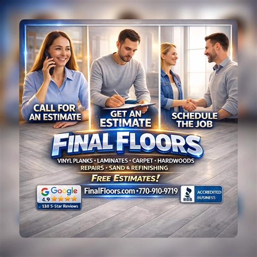 Final Floors | 4.9⭐ Metro Atlanta Flooring Experts – Free Estimates, Trusted Results