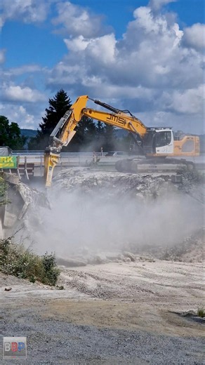 Liebherr R 938 Bridge Demolition
