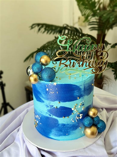 Customized Cake Design for Dad and Husband