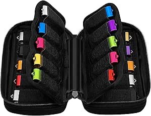 20 Slots USB Flash Drive Case with Labels, USB Storage Case Thumb Drive Holder case USB Organizer Storage Bag Electronic Accessories Organizer for USB Memory Stick