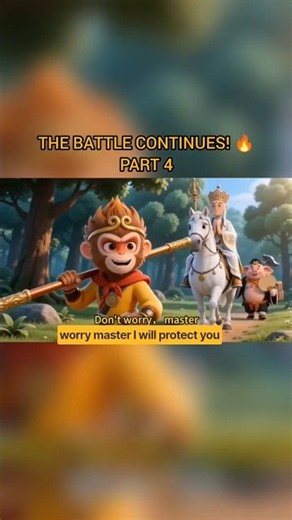 The Monkey King’s Next Battle! 🐒🔥 | Part 4