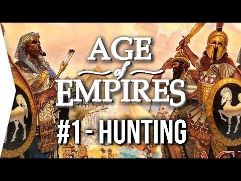 Age of Empires 1 ► #1 Egypt - Intro & Hunting - [AoE 1 HD Gameplay]