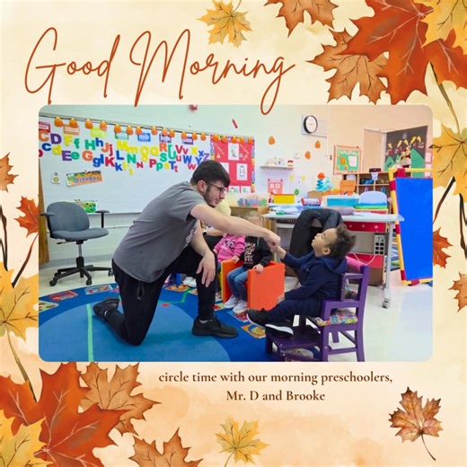🎵 Good Morning, MRS! 🎵 Here’s Mr. DiFranco, Brooke, and their preschoolers kicking off the day with the Good Morning Song! ☀️😄 Smiles, singing, and lots of energy — the perfect start to the day! 💛✨ #MurrayRidgeSchool #PreschoolVibes #GoodMorningSong #HappyHearts #LearningIsFun #WeAreMRS | Murray Ridge School and Preschool