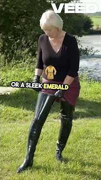 70+ & Fierce: Latex Fashion Dominates 2025 | Ageless Style Revolution