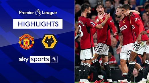 Manchester United 1-0 Wolves | Premier League highlights