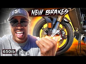 WE TRIED UPGRADING THE BRAKES ON MY 2022 BMW S 1000 RR