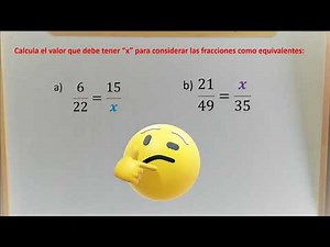 Fracciones equivalentes