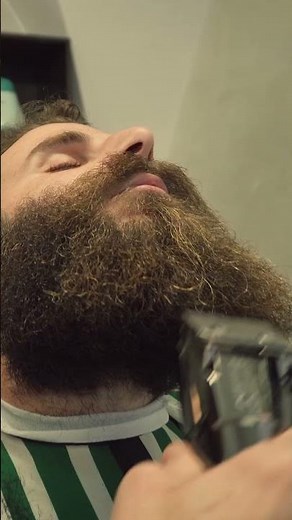 💈ASMR Barber Beard Trim