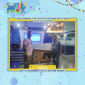 5.7K views · 105 reactions | Here's to our customers who received their 43" Smart Yasuda TV from FesTVty offer. Grab the FesTVty offer and bring home 43" Smart Yasuda TV, Beacon Router, NETTV subscription and Dual Band Router. Book Now: https://worldlink.com.np/net-tv/nettv-festvty #WorldLinkcommunications #ChitoBhanekaiWorldLink #Wlink #festvtyoffer | WorldLink Communications | Facebook